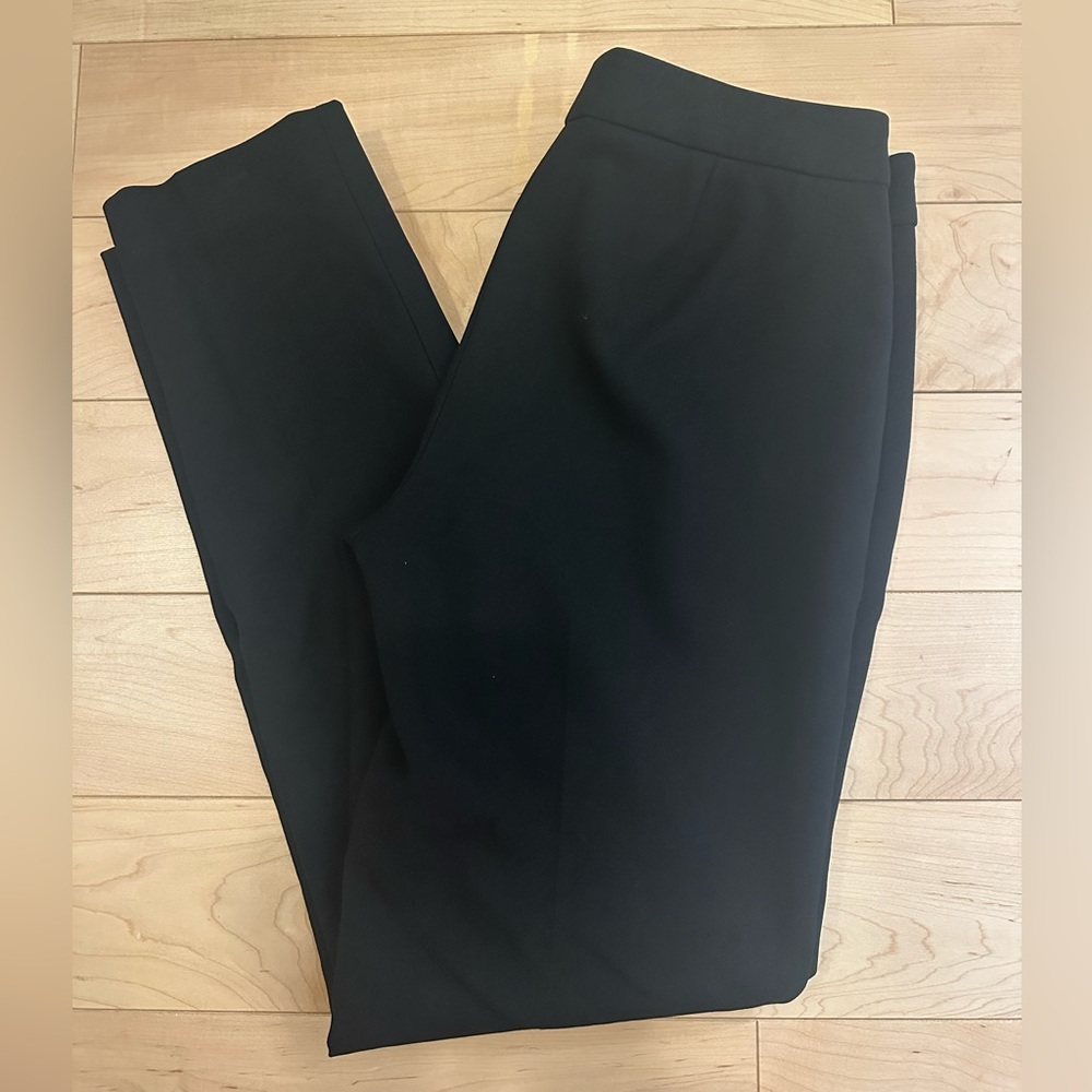 Hugo Boss Jet Black Dress Pants Trousers Office Siren Ankle